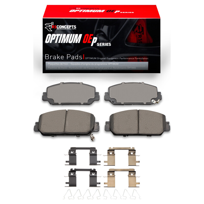 Honda CR-V Brake Pads - Front - R1 Concepts - Optimum OE - `17-`19 Honda CR-V Brake Pads - Front - R1 Concepts - Optimum OE - `17-`19